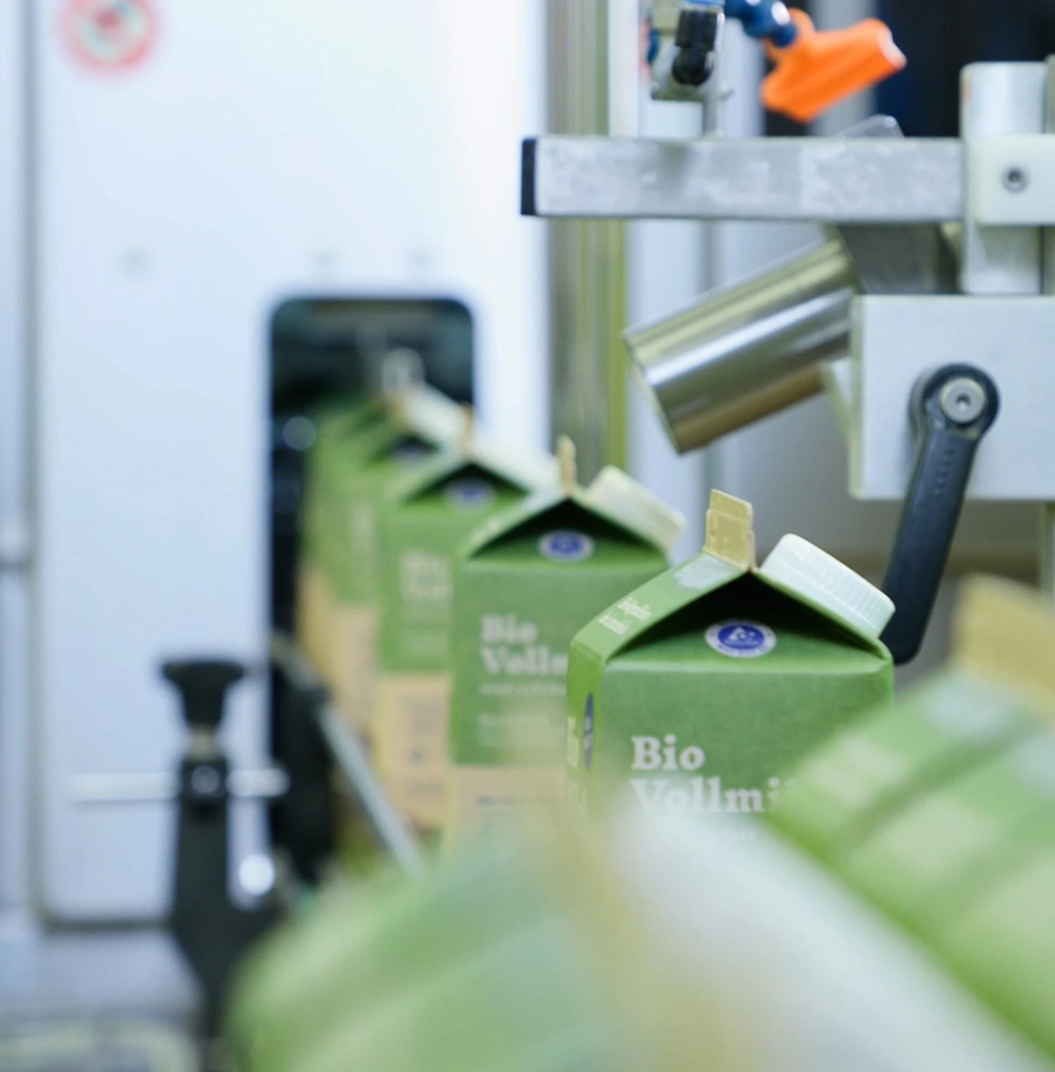 Marking milk at Puracenter